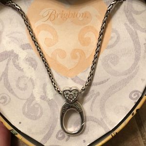 Brighton Charm Necklace. 18”. Reversible.